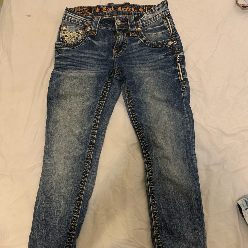 Men’s rock revival jeans